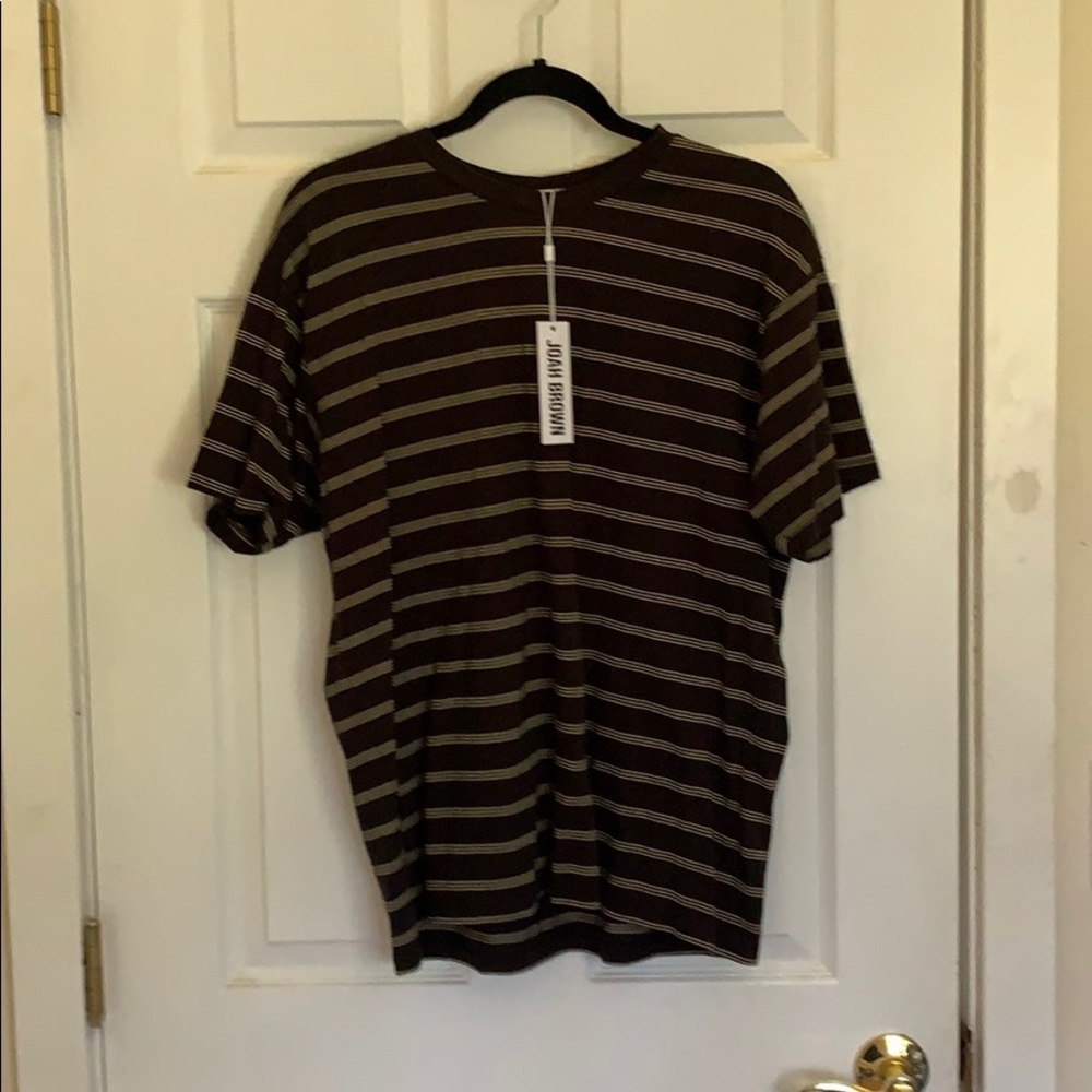 Joah brown NWT boyfriend shirt